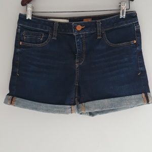 Anthropologie Pilcro Stet rolled denim shorts